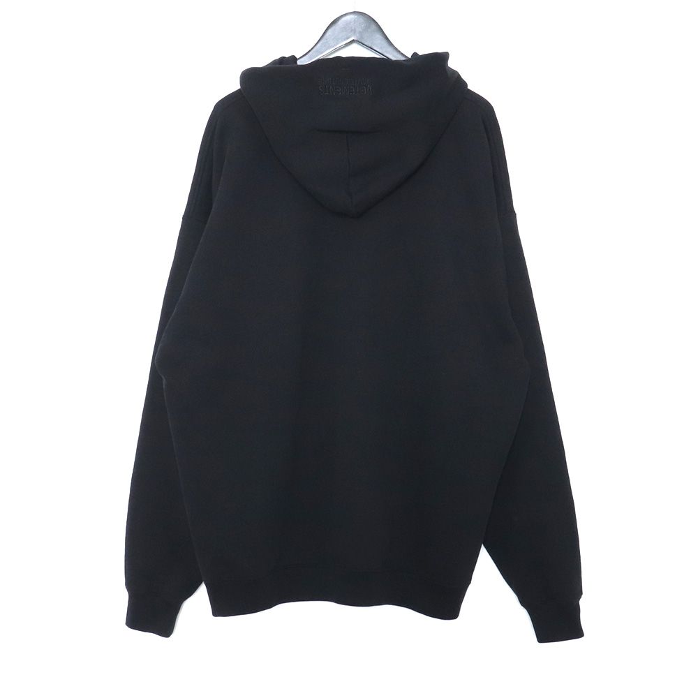 VETEMENTS 22SS HAUTE COUTURE LOGO POPOVER HOODY