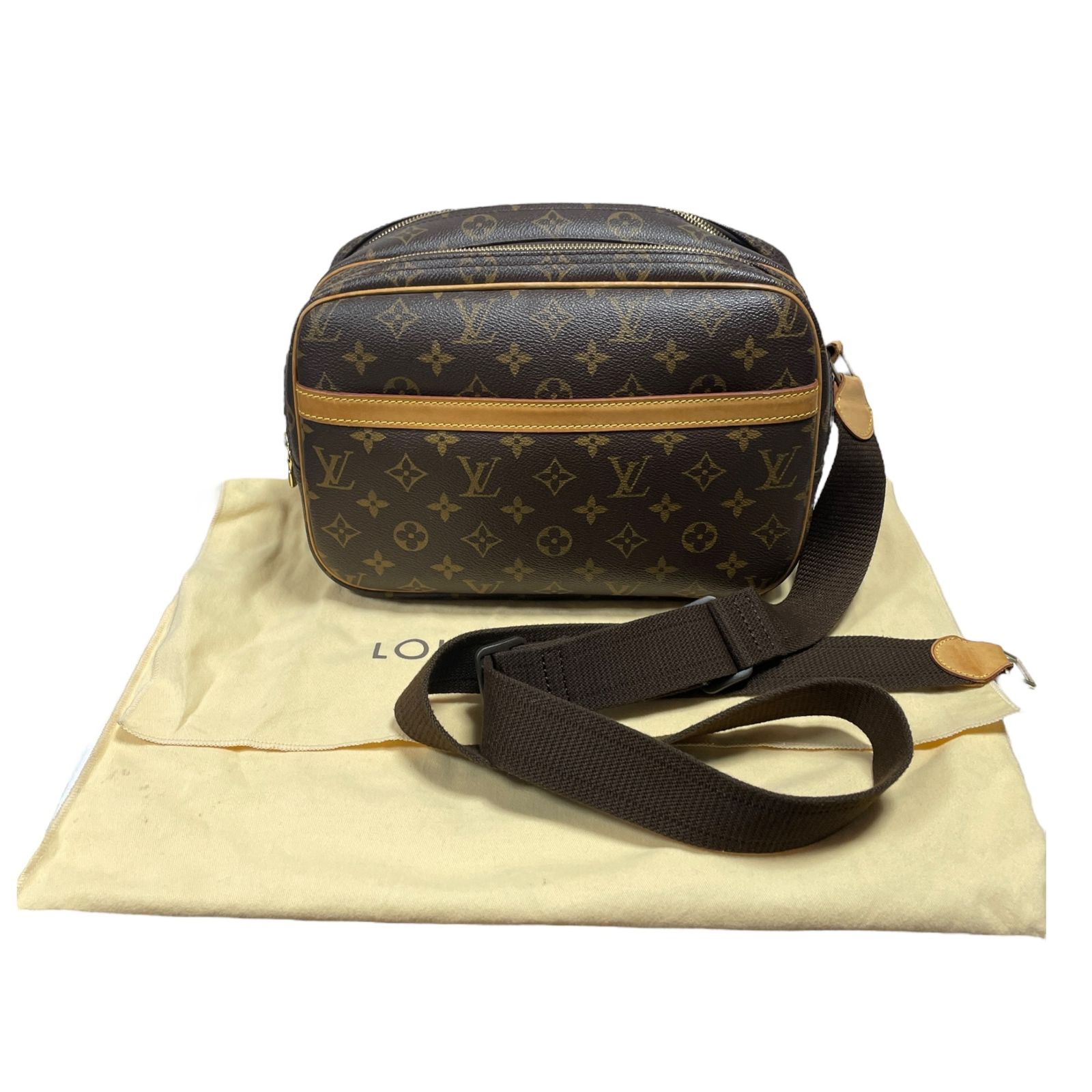 ◇ジャンク品◇ LOUIS VUITTON ルイヴィトン M45254 リポーターPM モノグラム ショルダーバッグ ベルト切れ 箱有 保存袋有  V83082NC - メルカリ