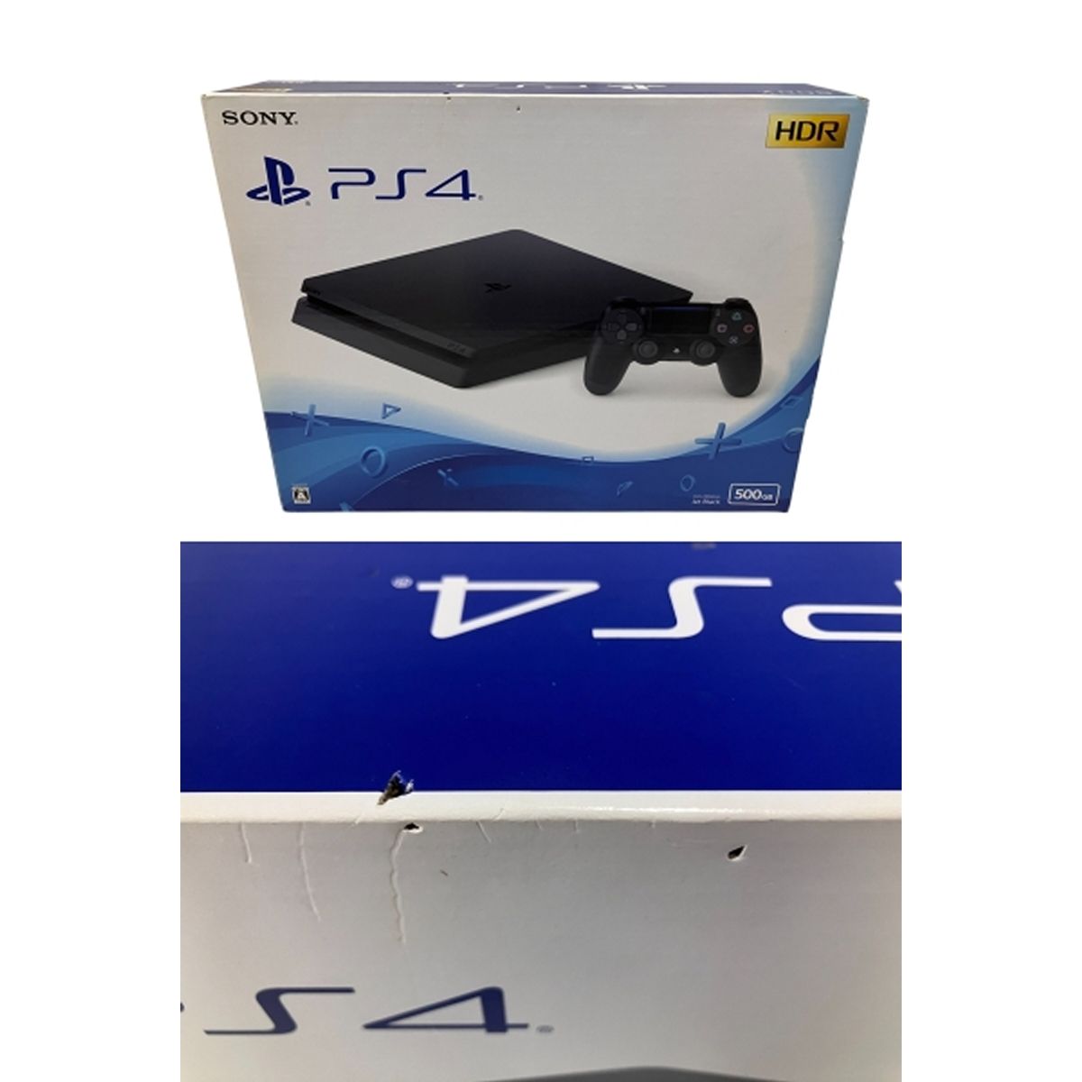 SONY Play Station 4 CUH-2100A 薄型 PS4 本体 500GB 家庭用 ゲーム機 ソニー プレステ4 家電 O10530437