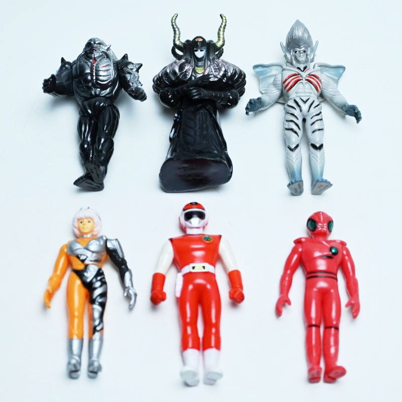 Amazon.co.jp: 超新星フラッシュマン フラッシュ5セット ソフビ