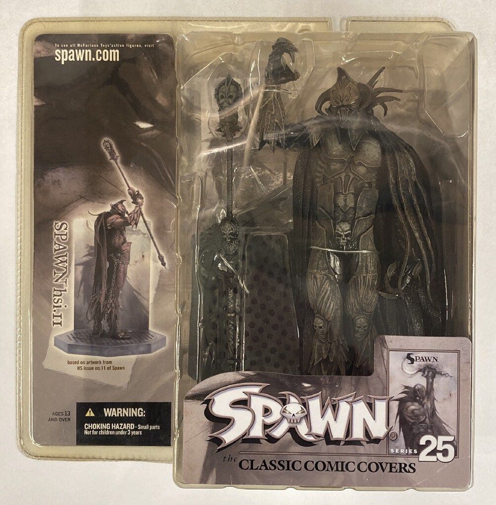 McFARLANE TOYS SERIES 25 / CLASSIC COMIC COVERS RAVEN SPAWN 2 / HSI 11 6インチ