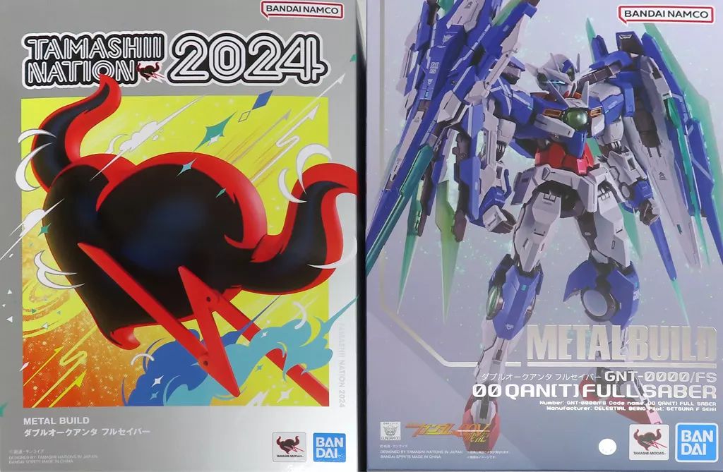 フィギュア METAL BUILD ダブルオークアンタ フルセイバー 機動戦士ガンダム00V戦記 TAMASHII NATION 2025 開催記念