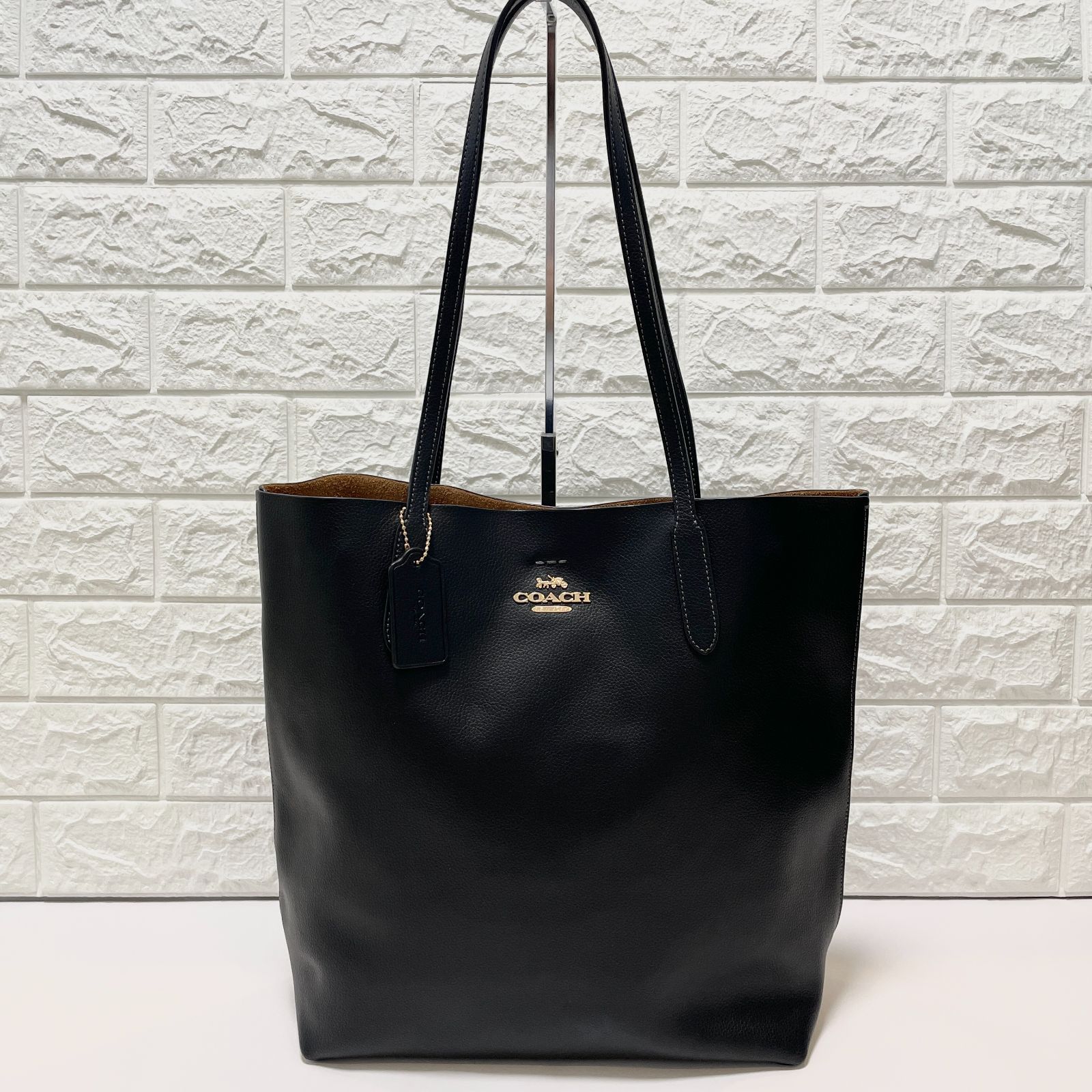 現行モデル✨COACH　メドウ　トートバッグ　レザー　スエード　ブルー　肩掛け可 COACH（コーチ）の「エース トート 26（トートバッグ）」 - WEAR