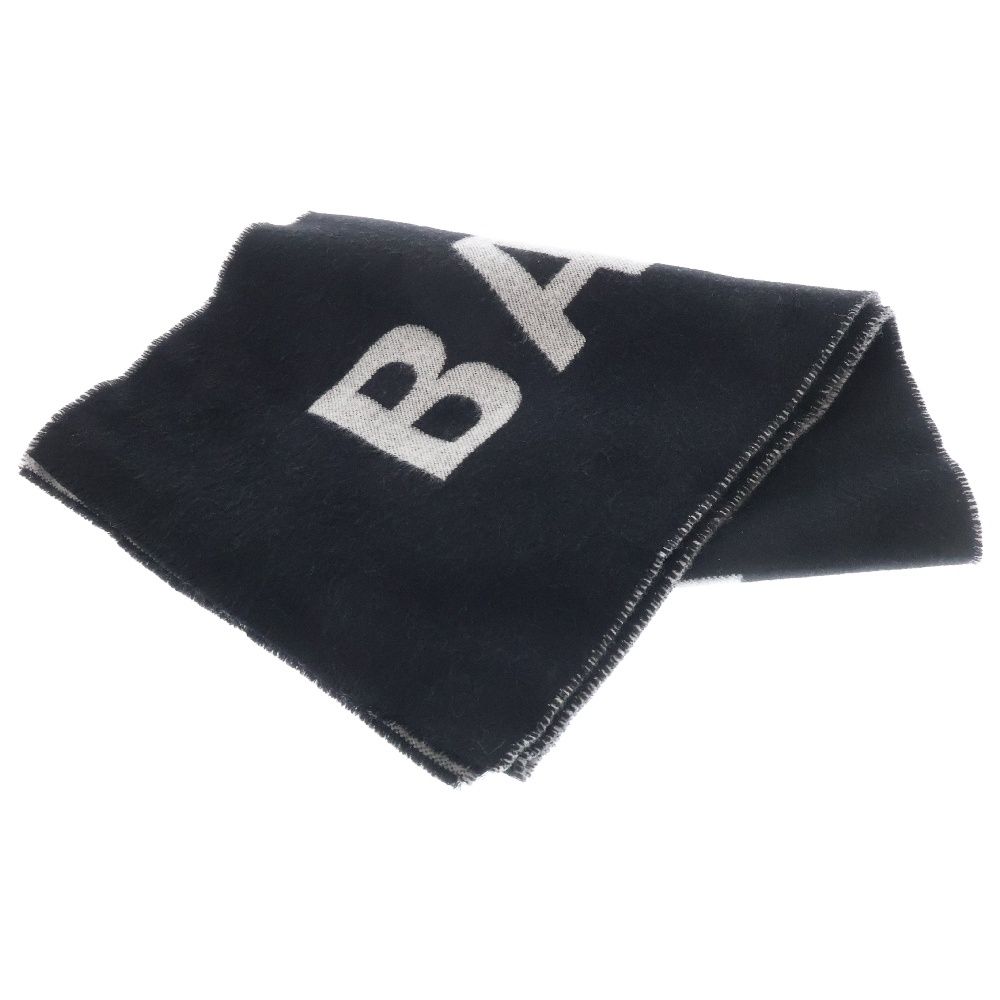 BALENCIAGA (バレンシアガ) LOGO MUFFLER ロゴデザインマフラー