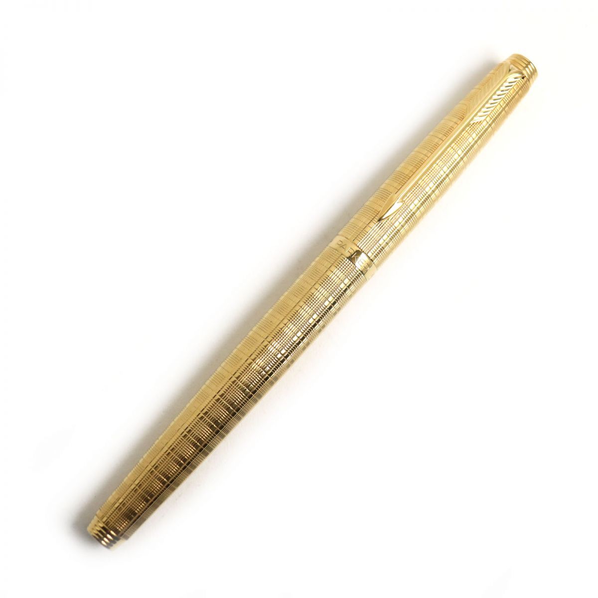 美品◇PARKER パーカー ヴィンテージ 20u ペン先14K キャップ式 万年筆