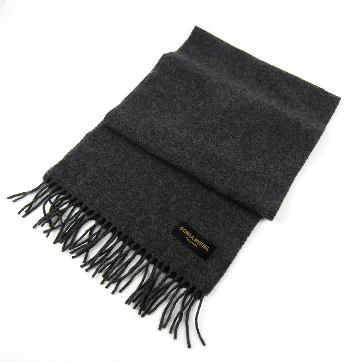 SONIA RYKIEL マフラー ストール スパンコール装飾 ソニアリキエル SONIA RYKIEL マフラー ストール スパンコール