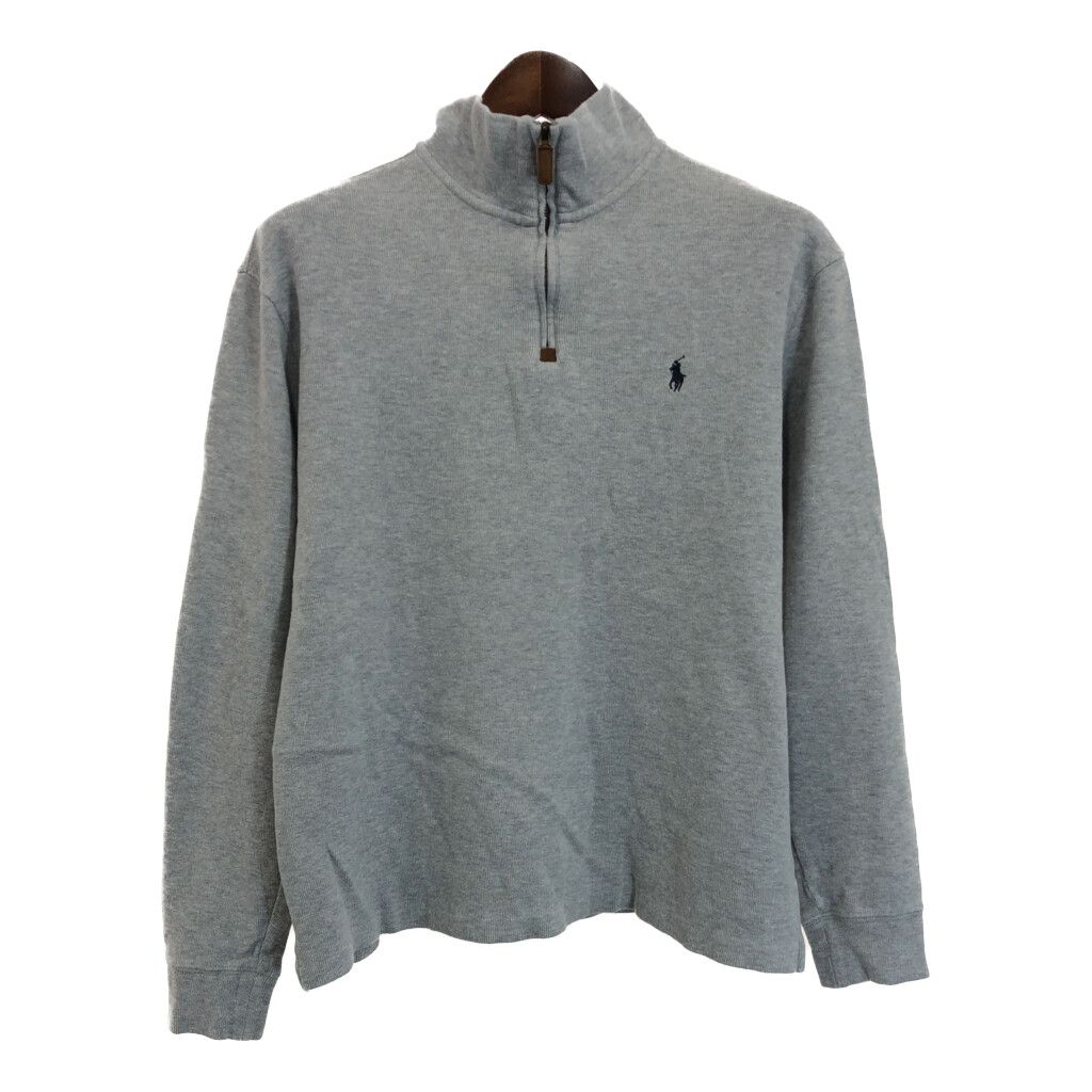 新品未使用タグ付き　ポロラルフローレン　コットンハーフジップセーター　サイズM コットン ハーフジップ セーター | ラルフ ローレン公式