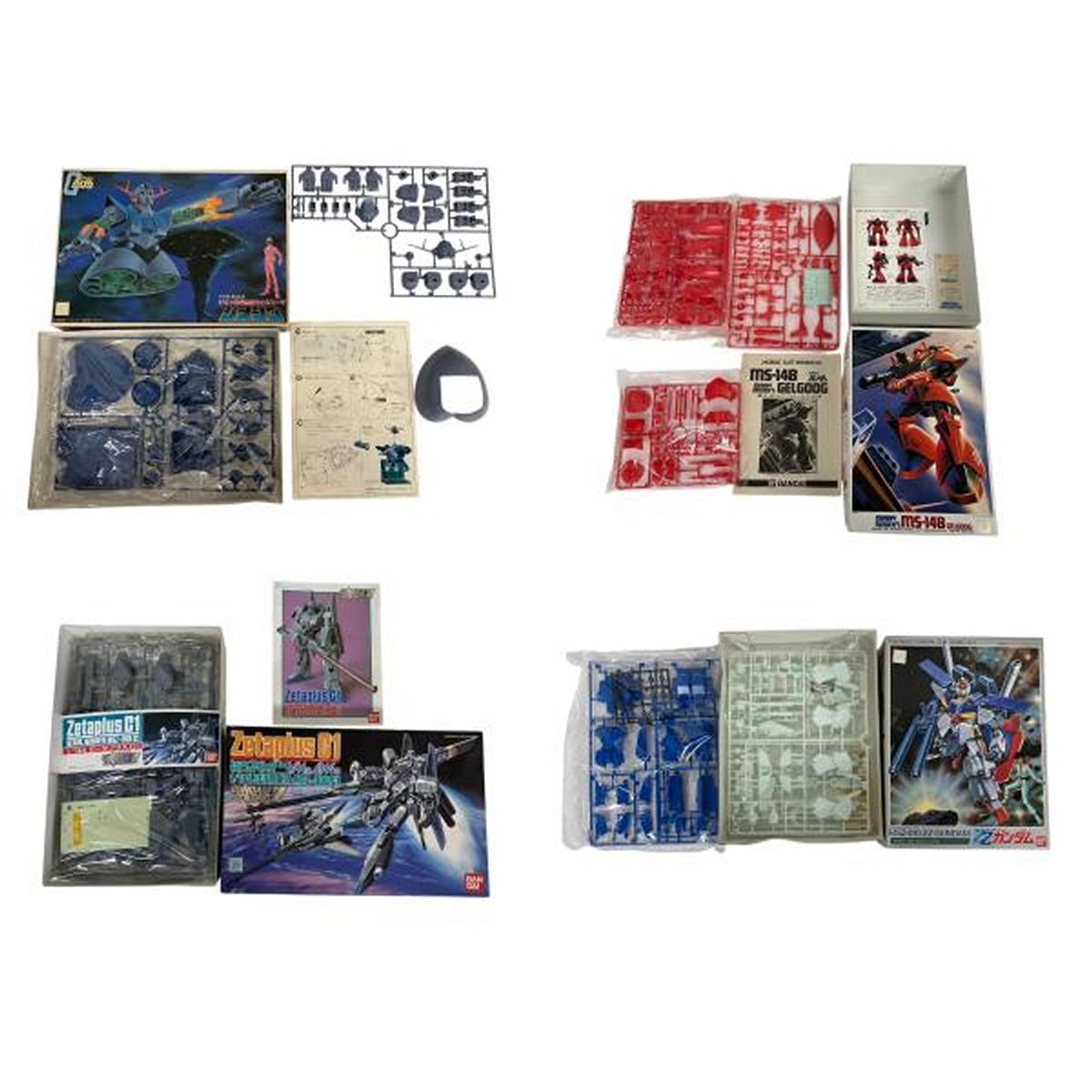 BANDAI 機動戦士ガンダム ガンプラ 7点セット プラモデル 1/144