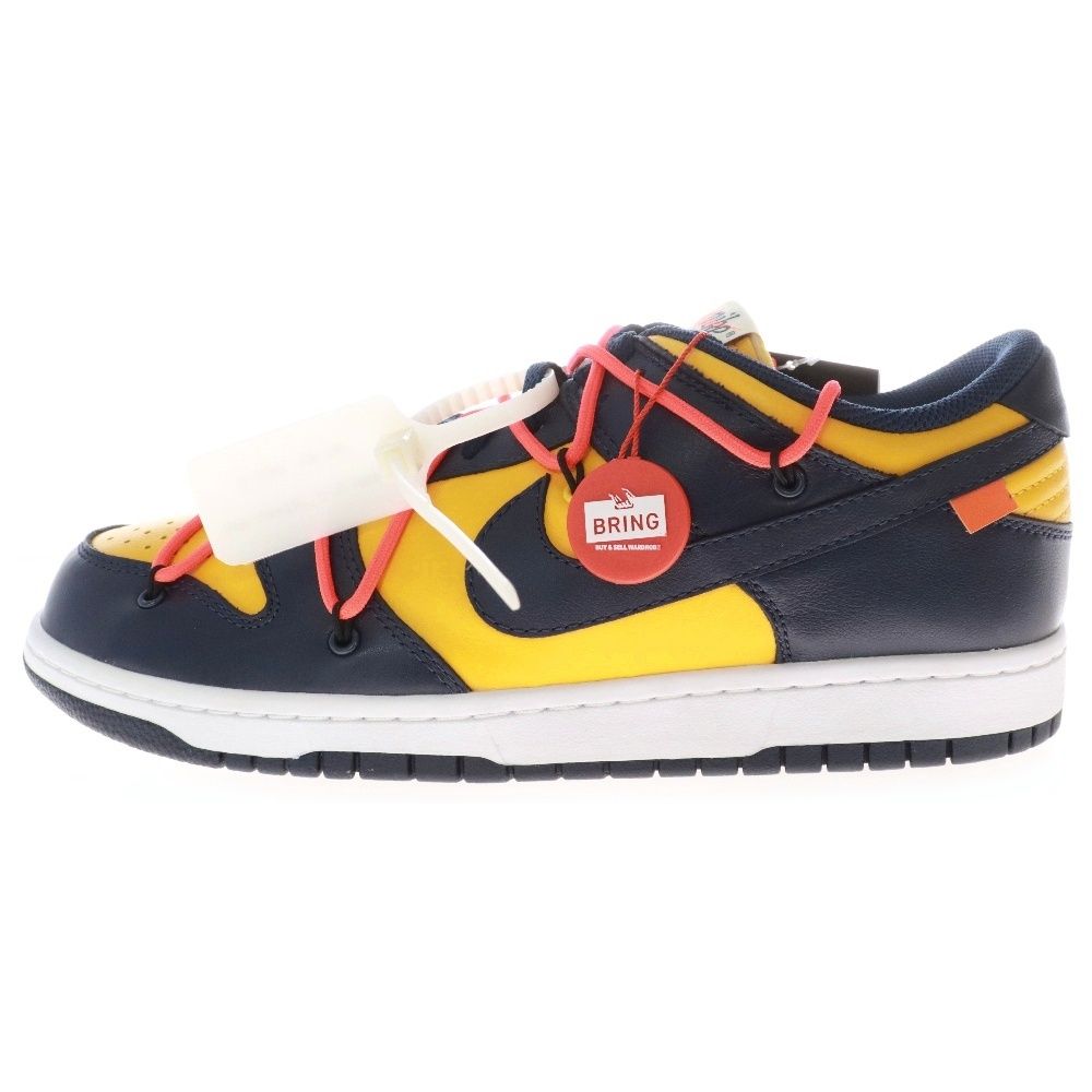 NIKE (ナイキ) ×OFF-WHITE DUNK LOW LTHR CT0856-700 オフホワイト 