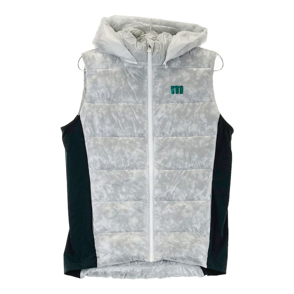 and per se チュニック丈 ジップベスト グレー系　レディース　ゴルフ and per se チュニック丈 ジップベスト グレー系 レディース