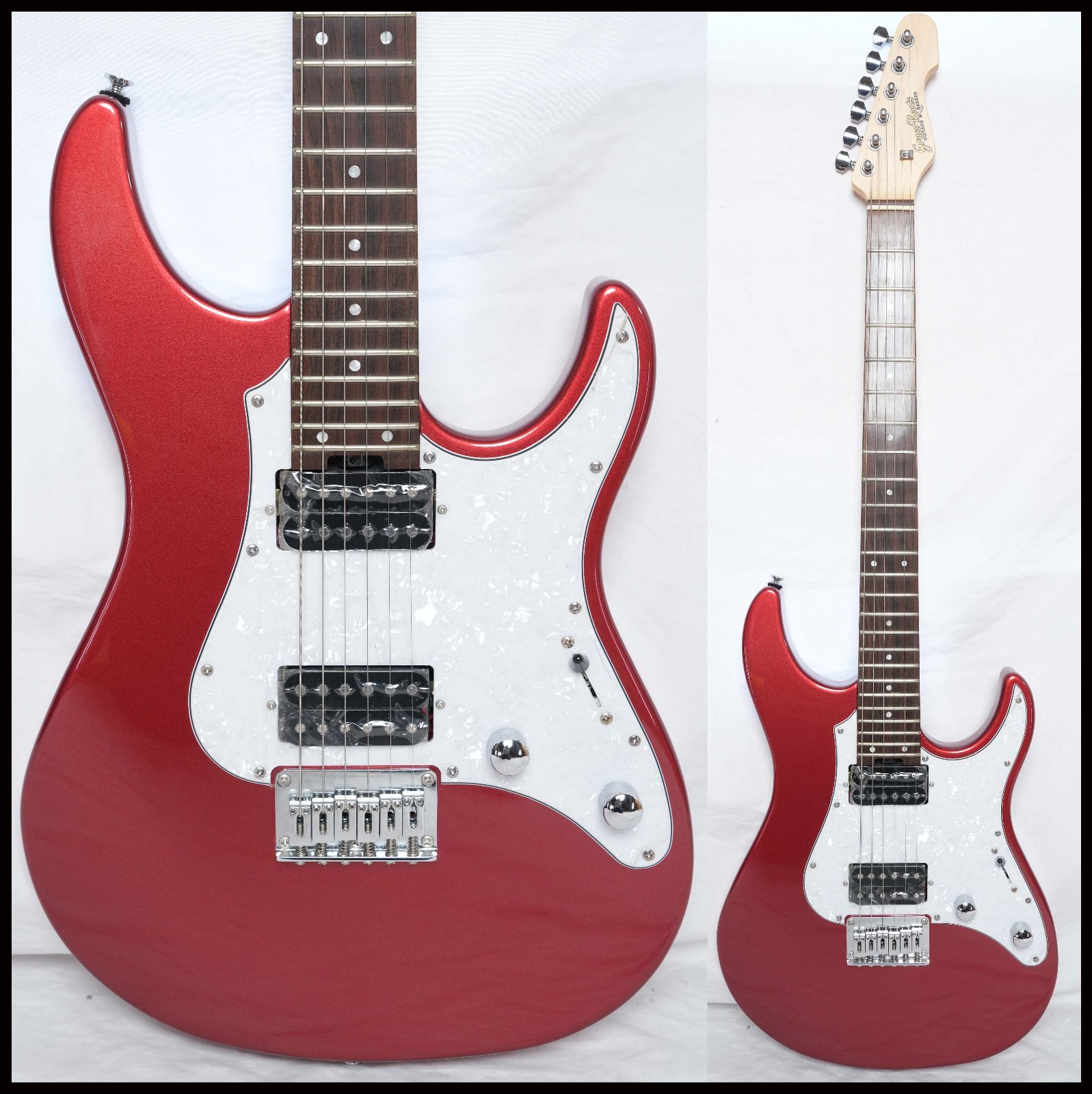 Grass Roots by ESP G-SN-45DX Metallic Red SNAPPERモデル 2020年製 グラスルーツ