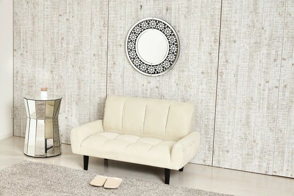 2人掛け コーデュロイソファー ミルキーホワイト