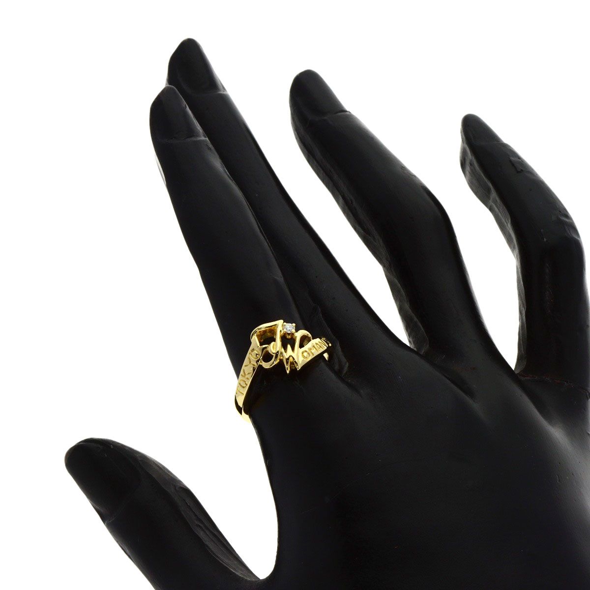 MIKIMOTO ミキモト カレッジリング ダイヤモンド リング・指輪