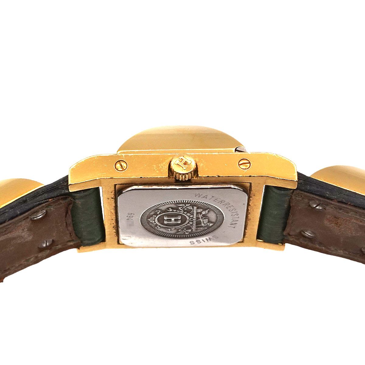 エルメス HERMES メドール ヴィンテージ レディース 腕時計 ピラミッド