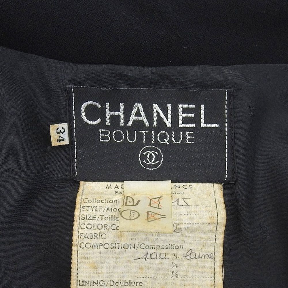 本物保証】 超美品 シャネル CHANEL ココマーク ココボタン ジャケット  