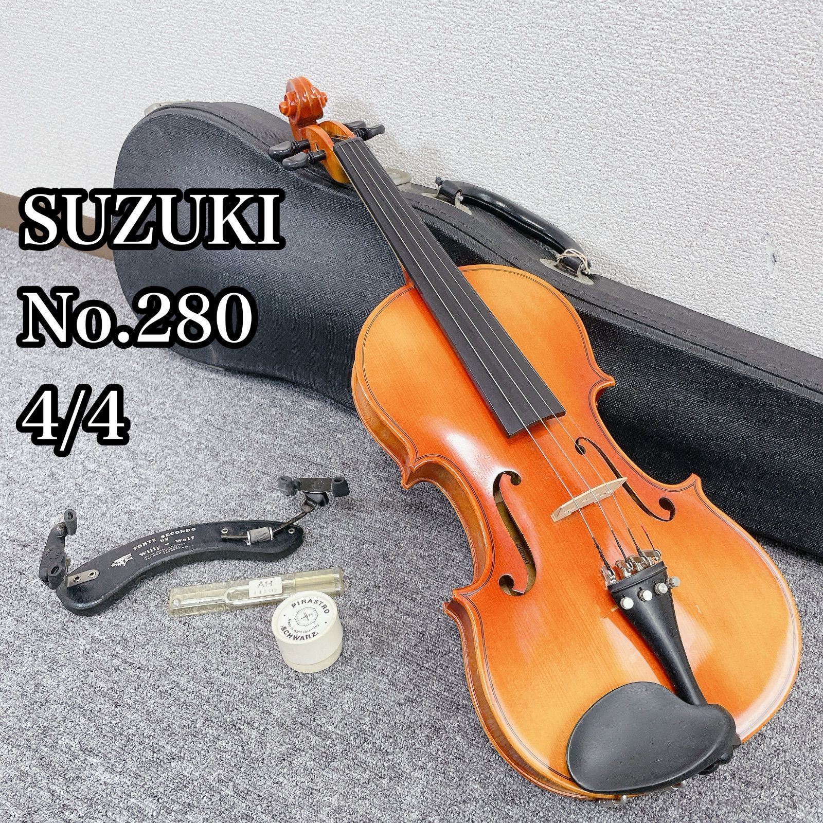 SUZUKI バイオリン No.280 4 4 楽器 1983