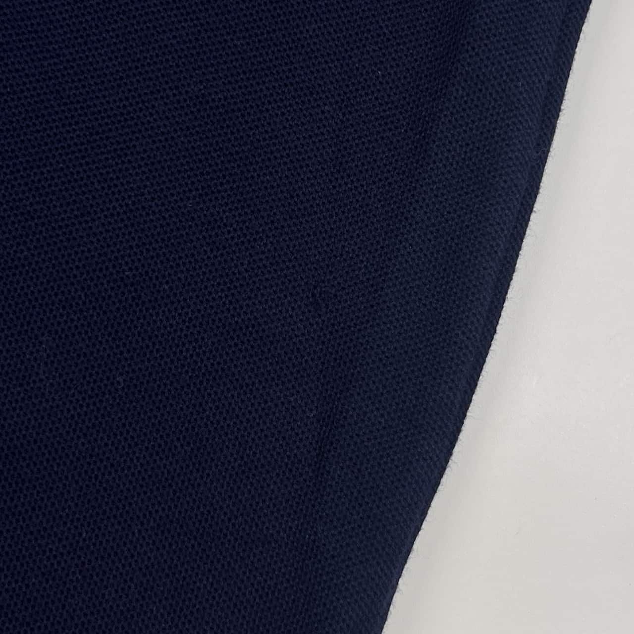 フランス製 LACOSTE ラコステ ワニ刺繍 鹿の子 長袖 ポロシャツ