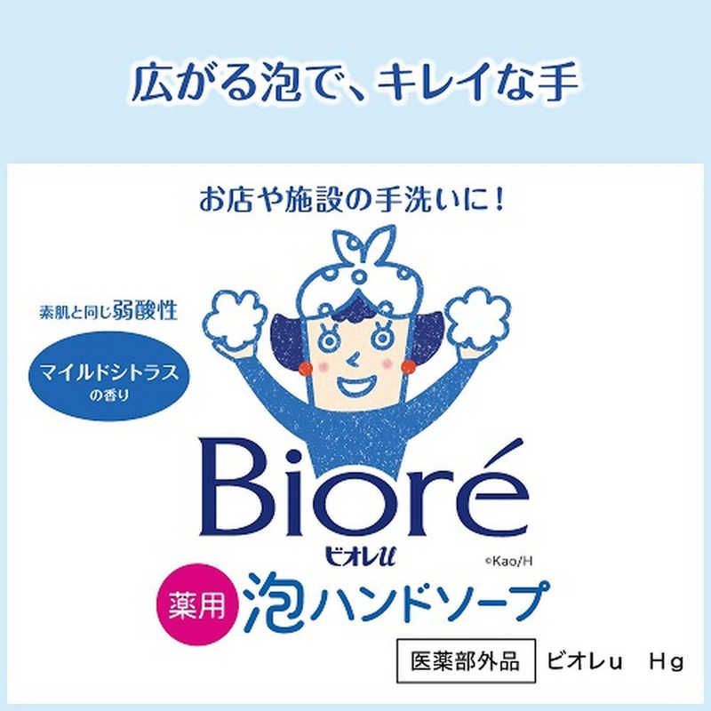 花王 ケース Biore ビオレu 泡ハンドソープ 業務用 4L×3個 未開梱