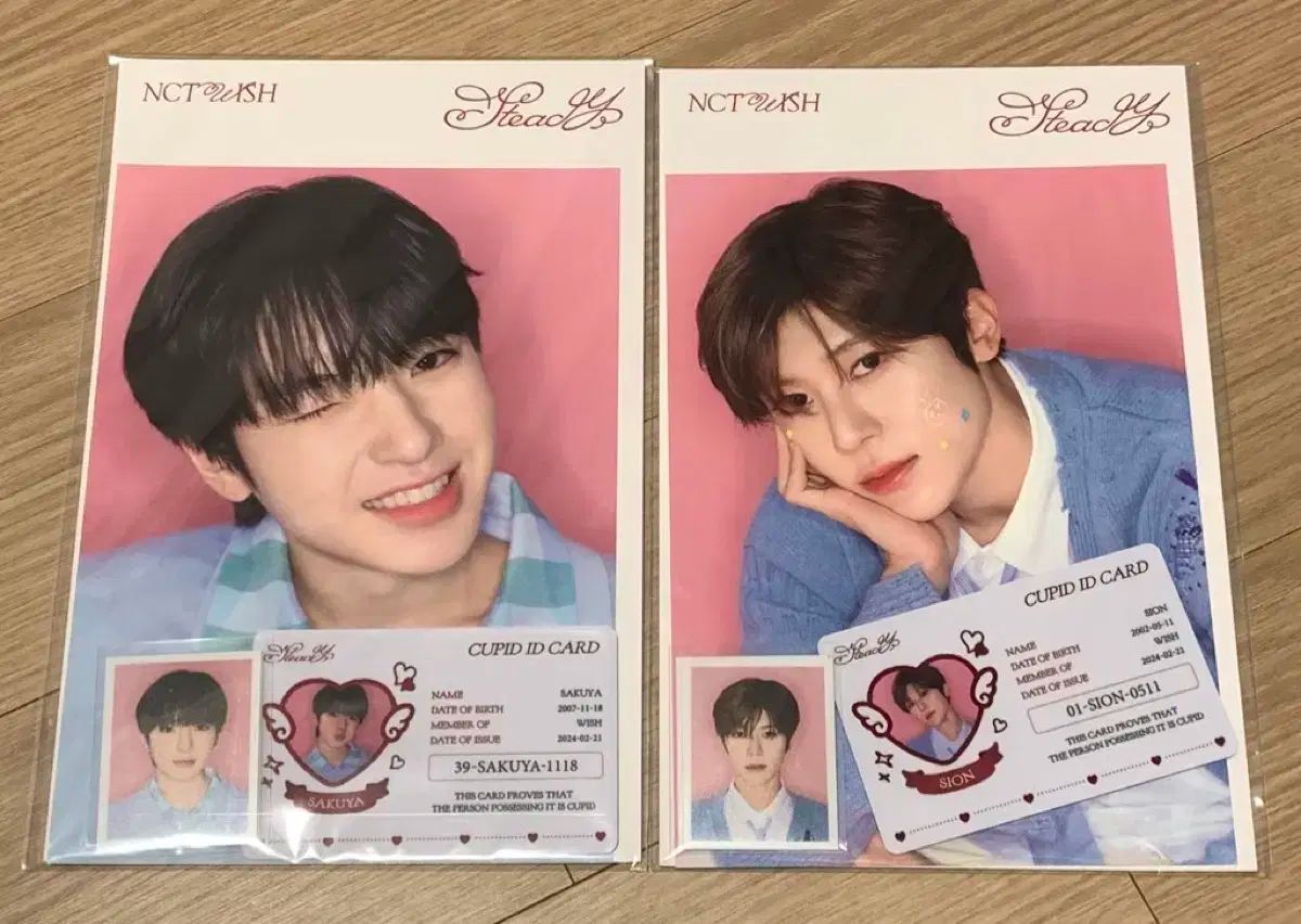 NCT WISH Hands Up CD トレカセット サクヤ 【公式通販】