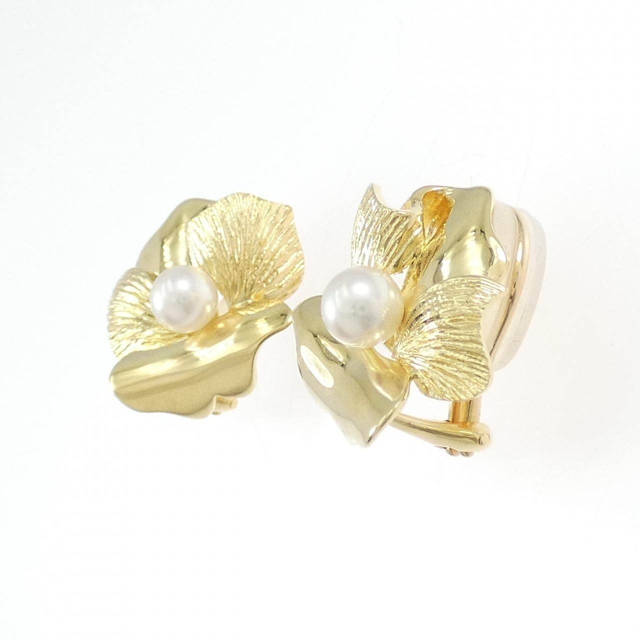 ミキモト アコヤパール イヤリング 5.1mm