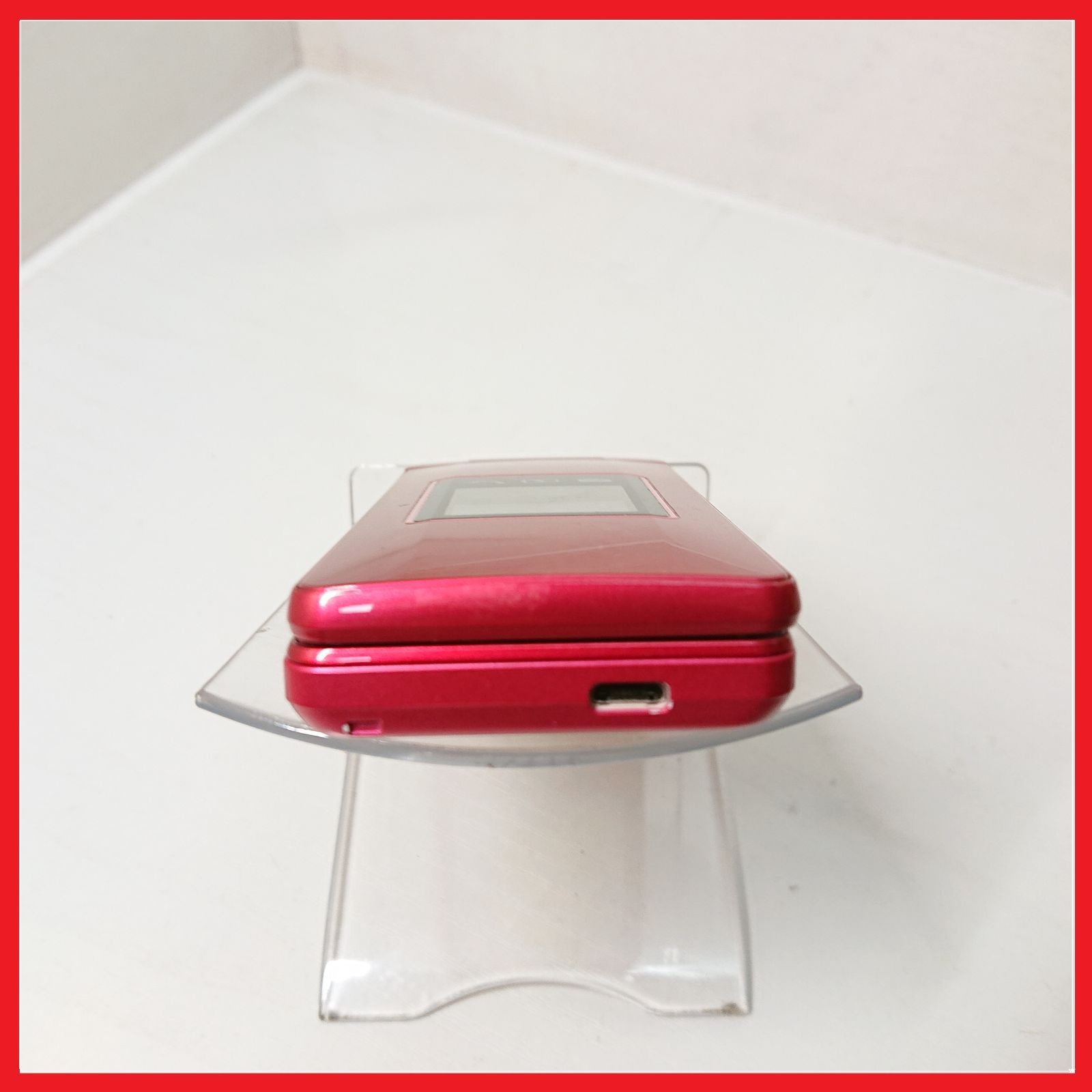 Softbank 807SH かんたん携帯10【動作保証付！】：ガラケー 携帯