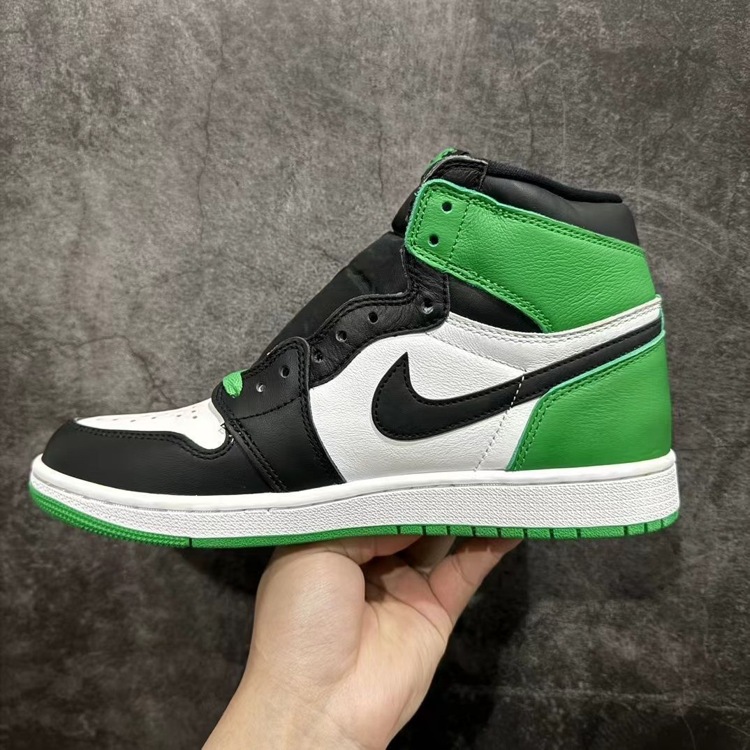 新品未使用 Nike Air Jordan 1 Retro High OG Celtics/Black and Lucky  