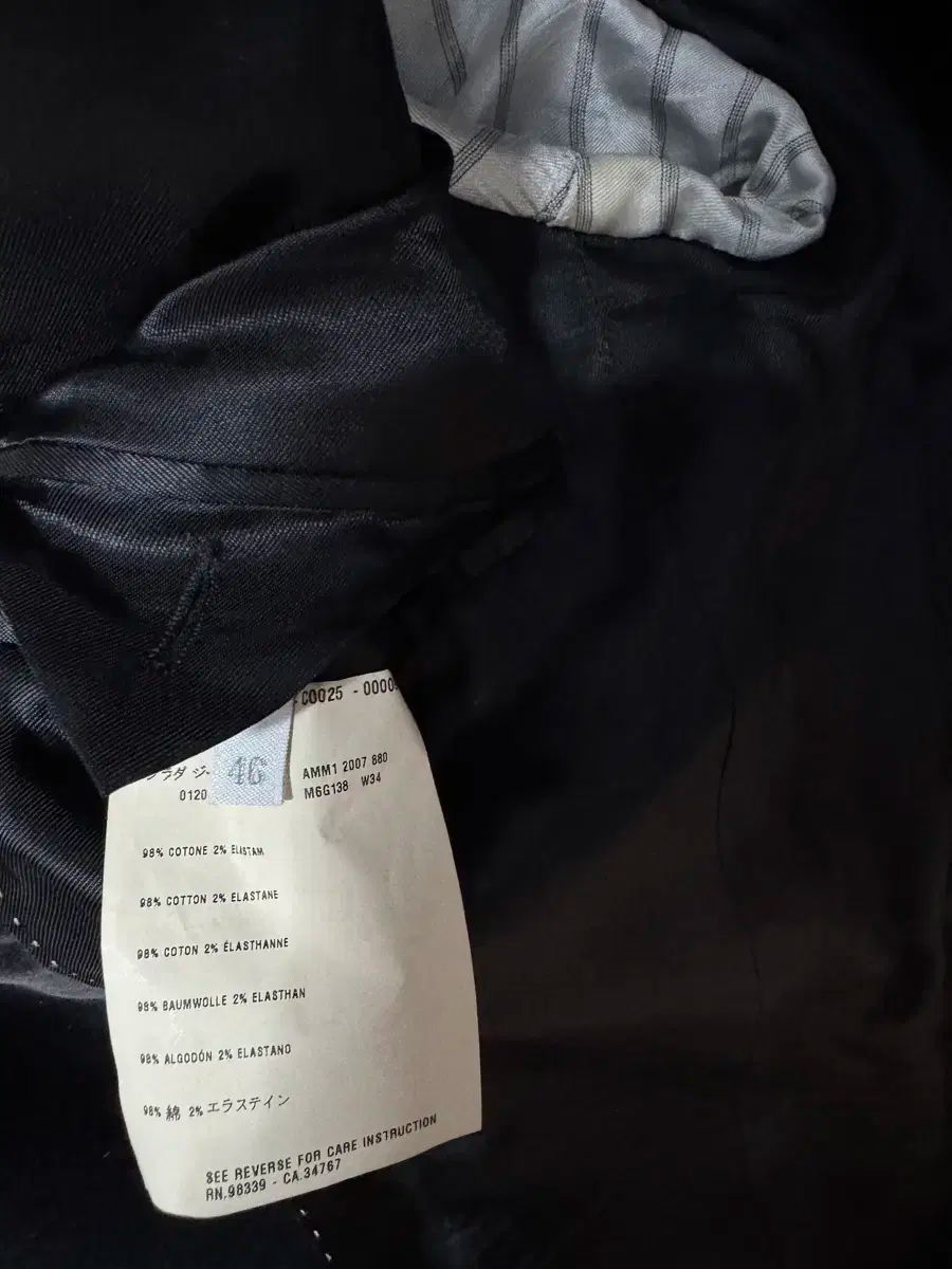 miu miu 黒ベロアジャケット MIU MIU ブラック コーデュロイジャケット