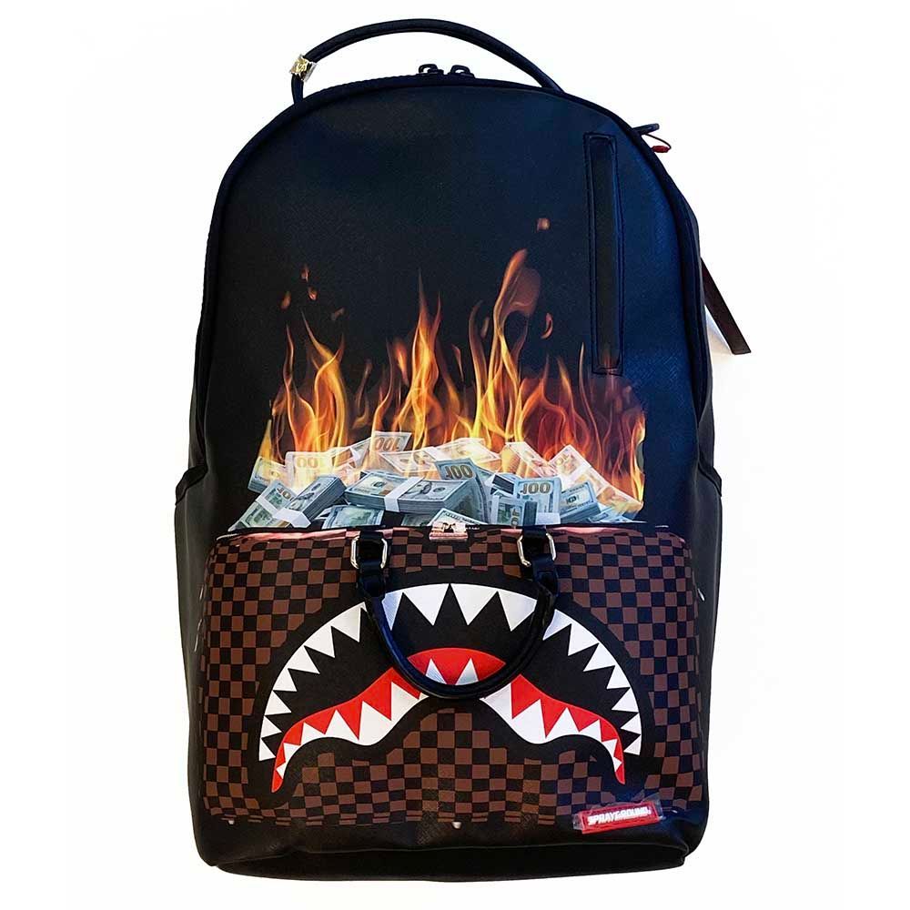 値下24時まで SPRAYGROUND スプレイグラウンド バックパック SPRAYGROUND (スプレイグラウンド) メタリックシャーク バック