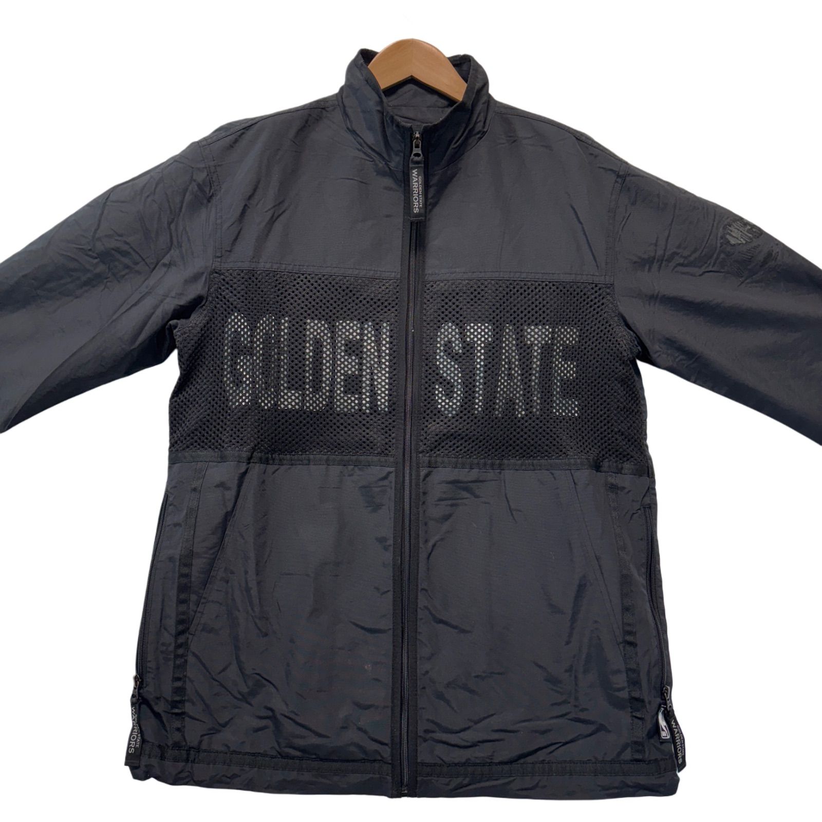 NBA ナイロンジャケット L相当(表記M) ゴールデンステート