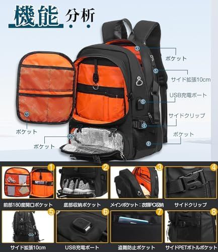 バッグ USB充電ポート