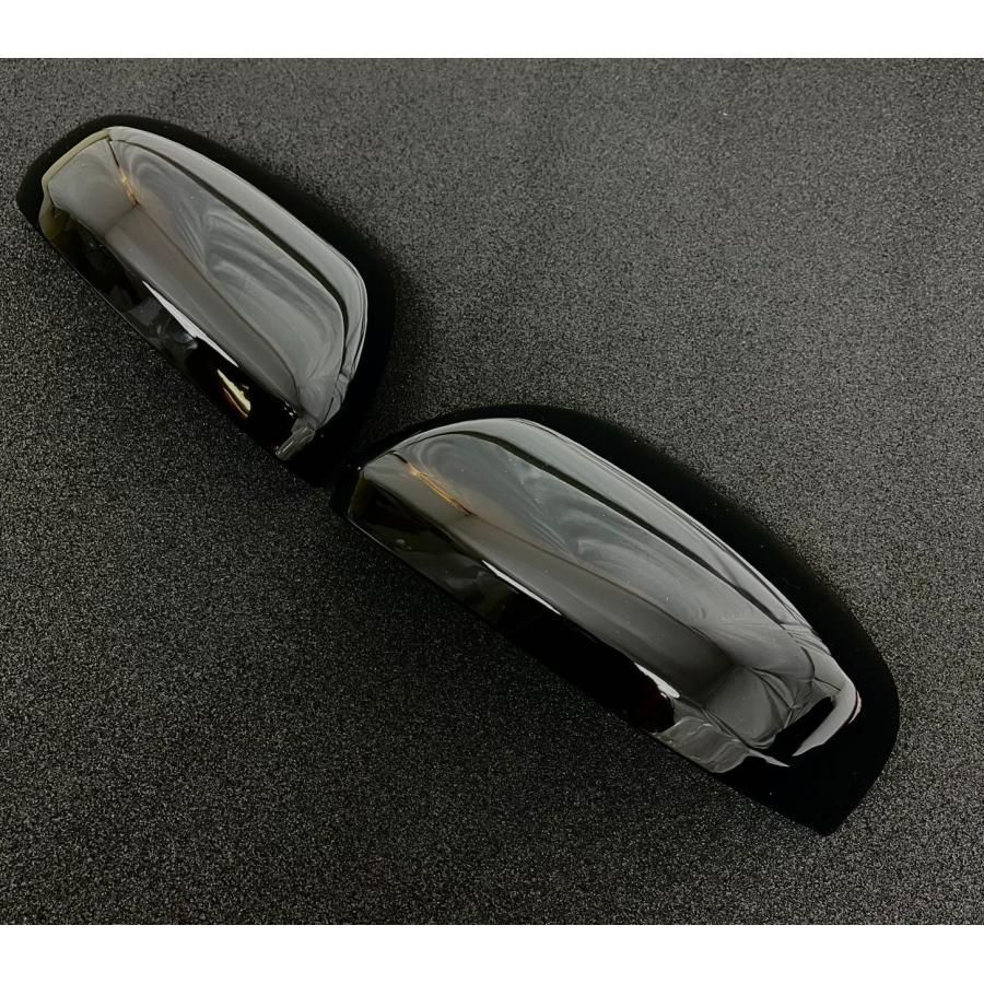 流行りのツートンカラー仕様に♪ ドアミラー カバー ライズ A200A A210A X XS G Z  SL-024BK