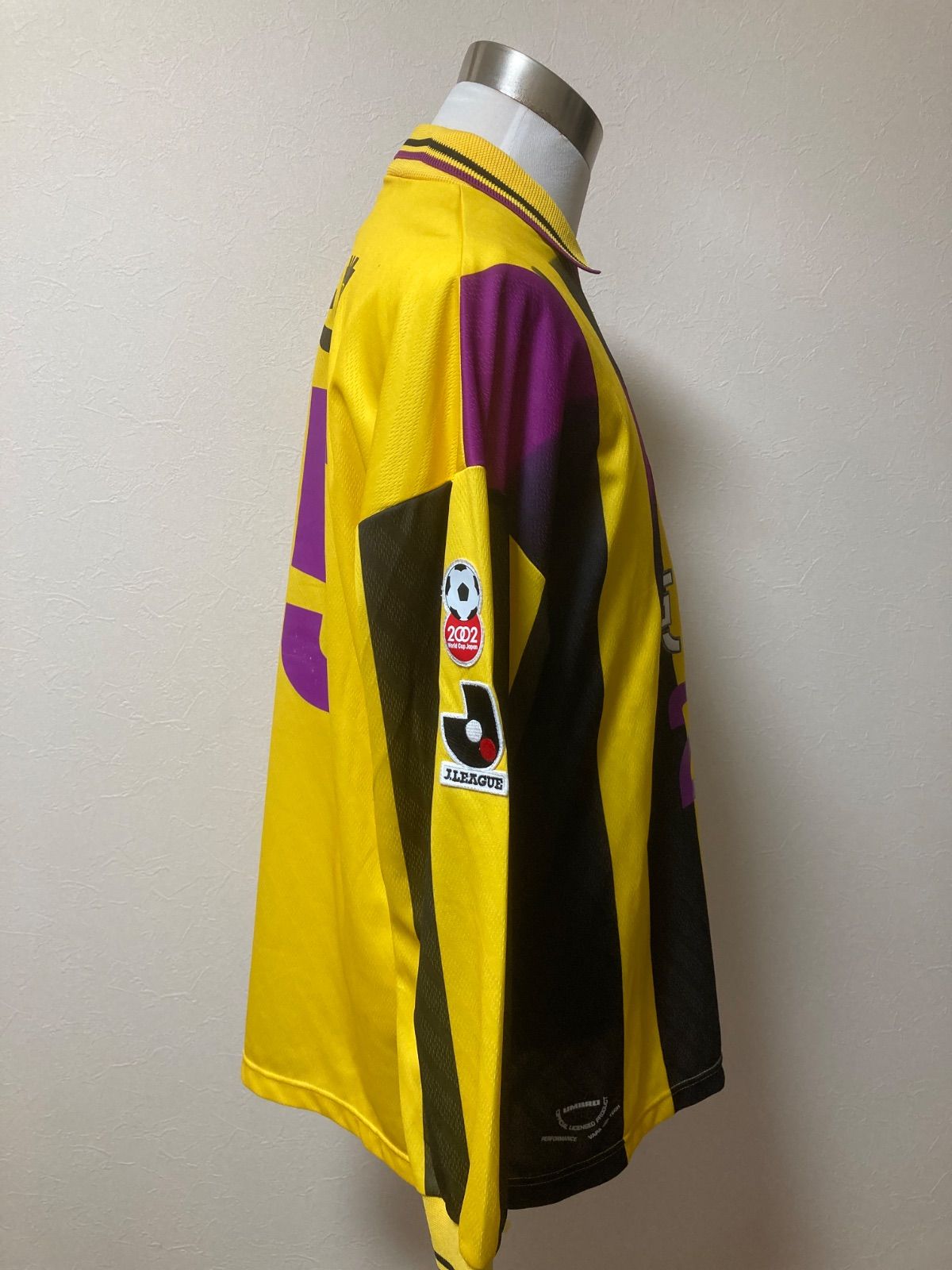 UMBRO】90年代後半 京都パープルサンガ（A）ユニフォーム長袖25番