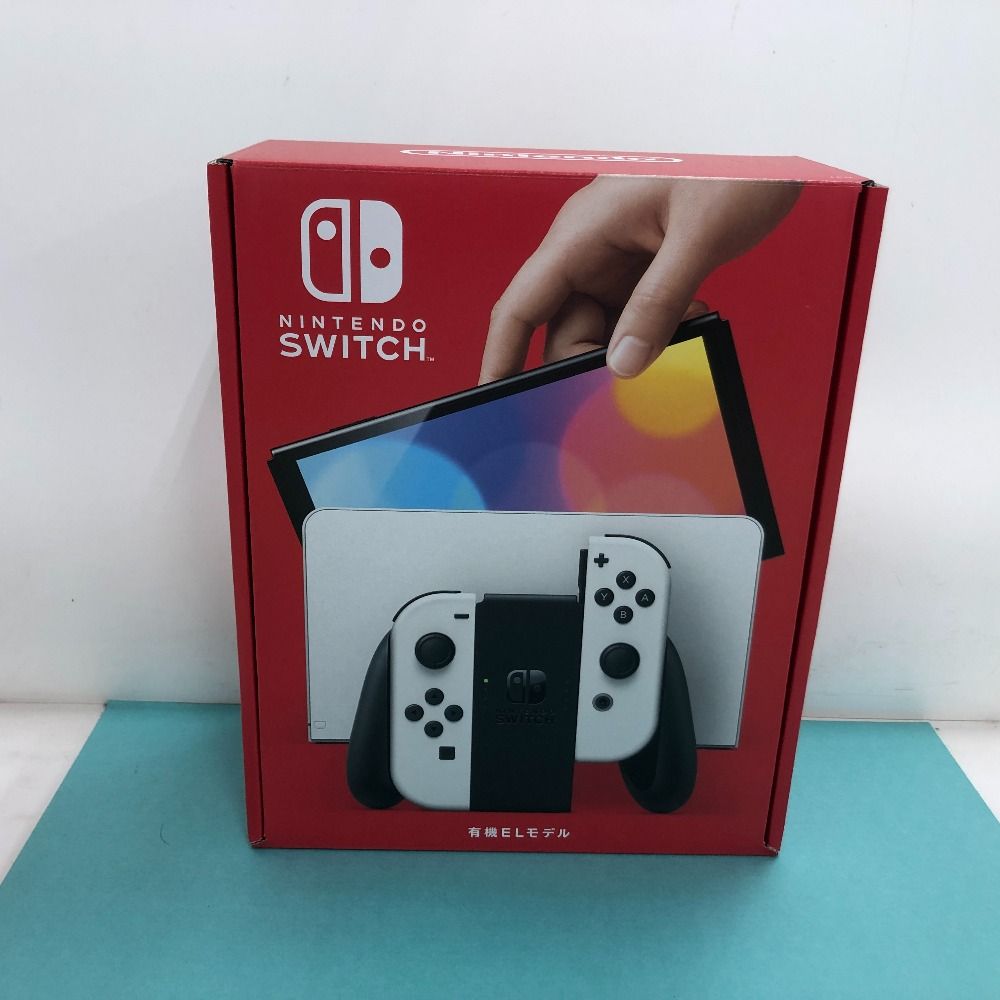 02w04903 Nintendo Switch ニンテンドースイッチ 有機ELモデル Joy-Con(L)/(R) ホワイト 本体セット  ※未使用品【中古品】 - メルカリ