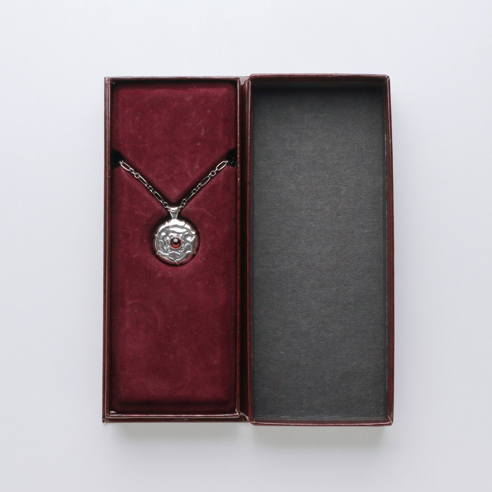 GEORG JENSEN ジョージ ジェンセン ガーネット フラワー バース GEORG JENSEN ジョージ ジェンセン ガーネット フラワー バース