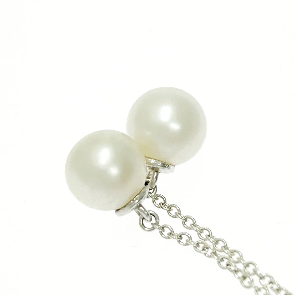 ティファニー 新品仕上げ済 ジーグフェルド パール ドロップ ピアス 925 ティファニー tiffany&co. ピアス パール ジーグフェルド コレクション