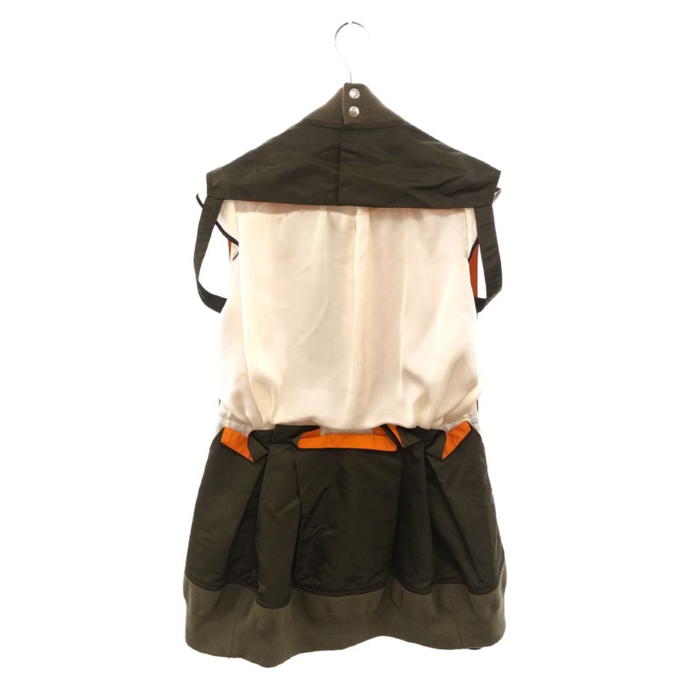 sacai 22SS MA-1レイヤードワンピースベスト 22-06060 - メルカリ