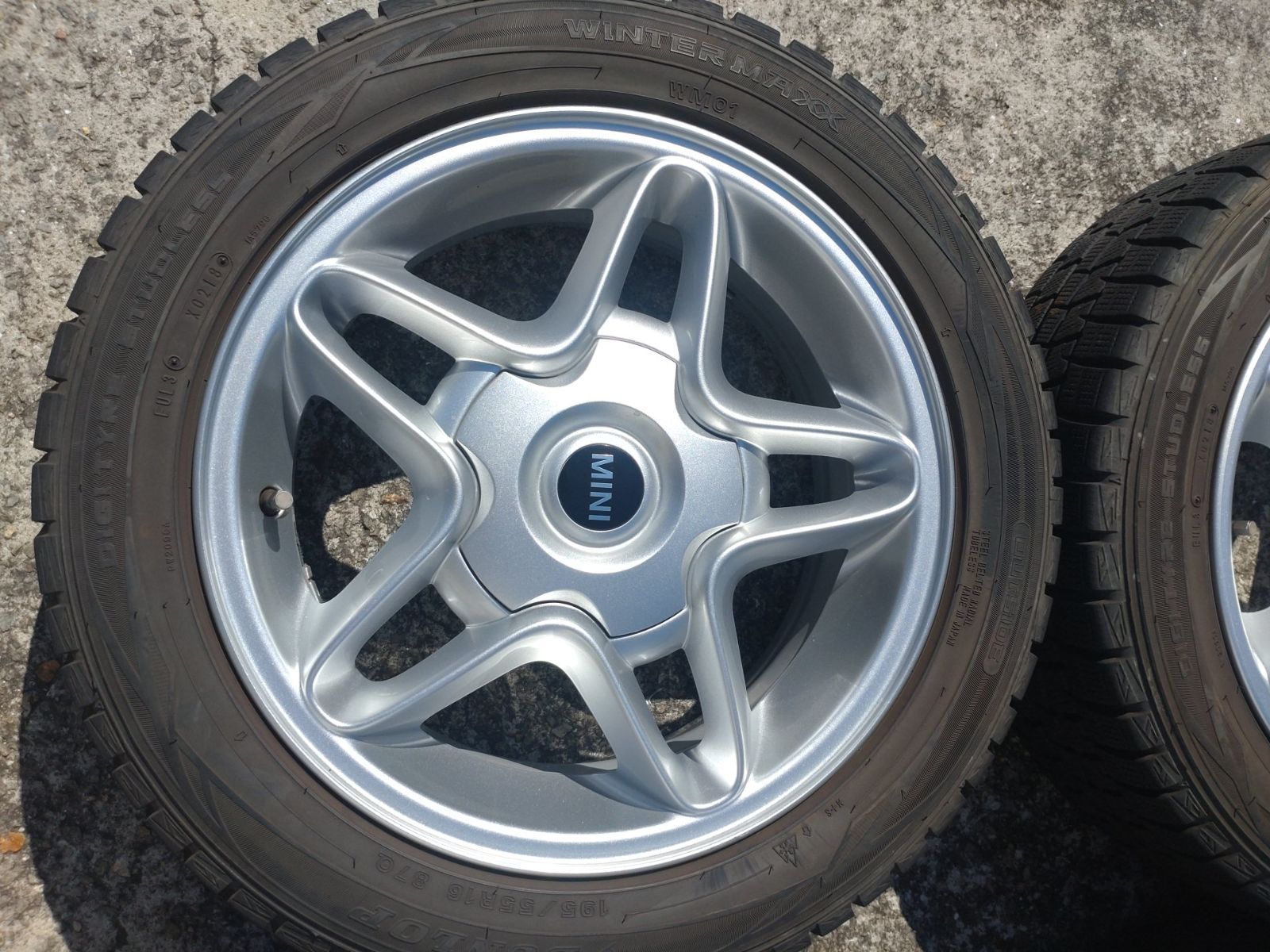 BMW MINI ミニ 純正 ホイール R54 R55 R56 クーパーS 16× 6.5J+