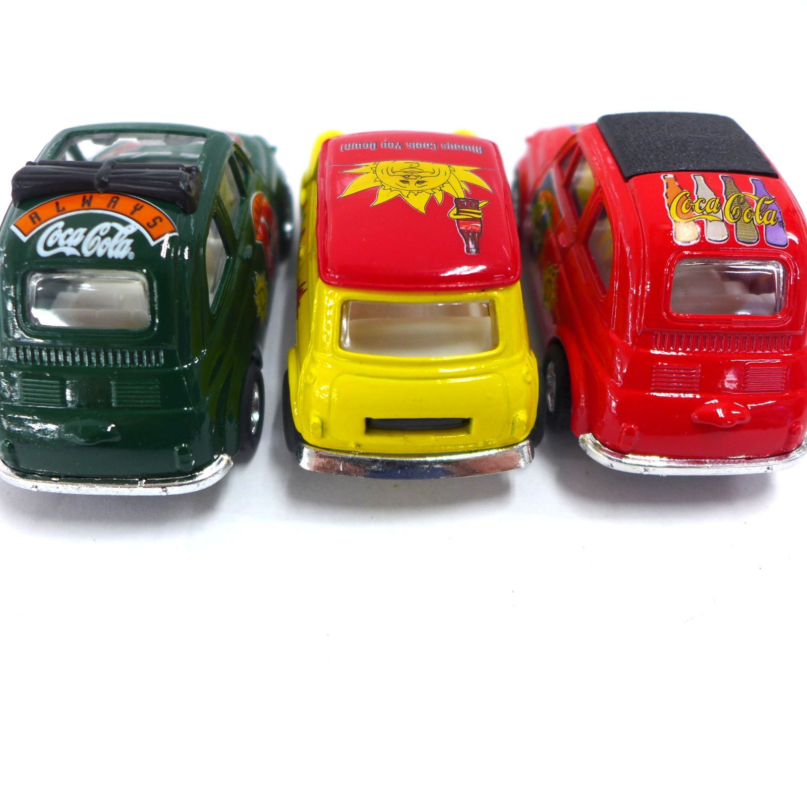 1997年 Coca-Cola コカコーラ ミニカー 3セット 公田店 ISUZU