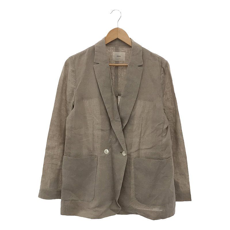 IENA / イエナ | 2022SS | ドライリネンジャケット | F | レディース