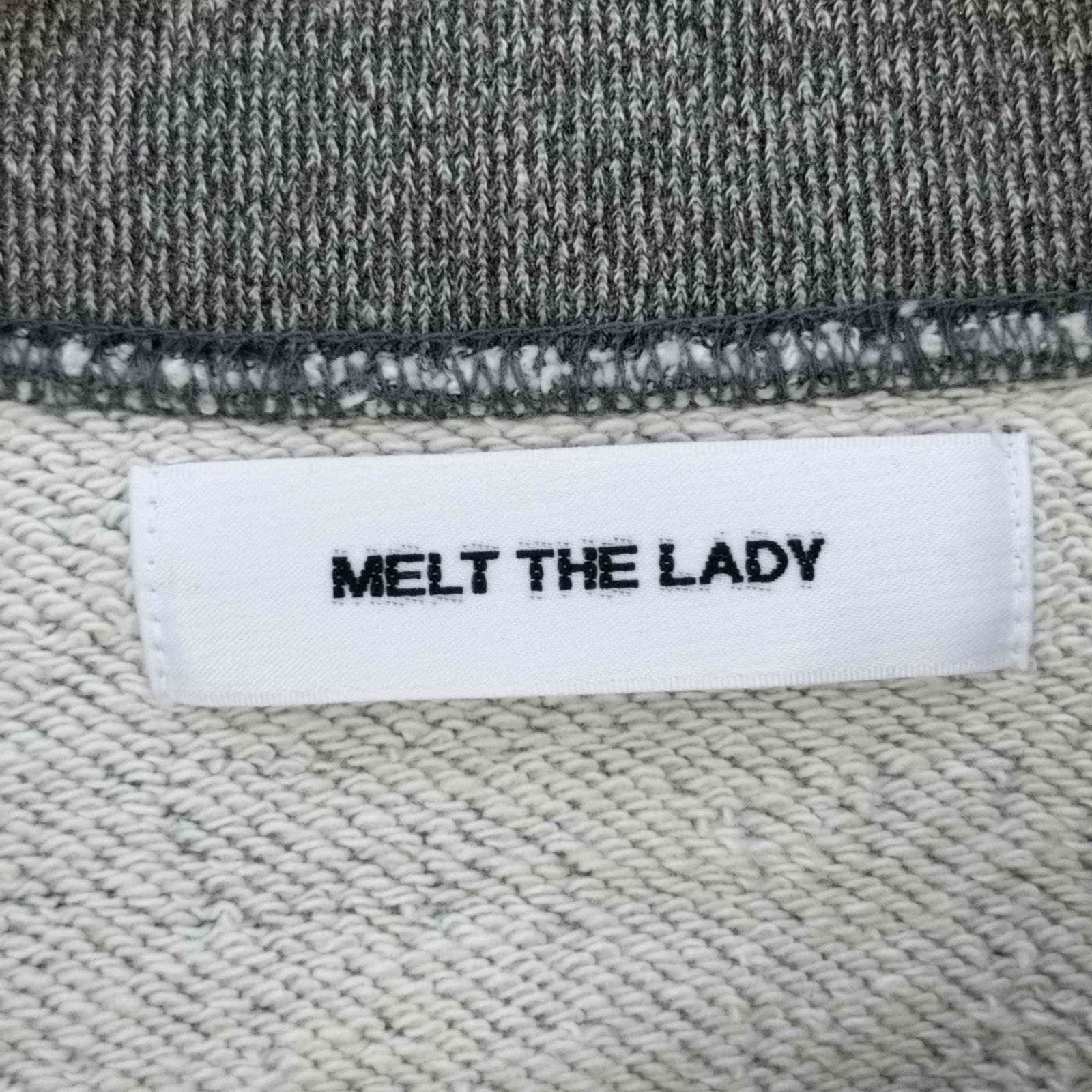 メルトザレディ Melt the lady mm logo glitter tops mmロゴ グリッタートップス レディース FREE - メルカリ