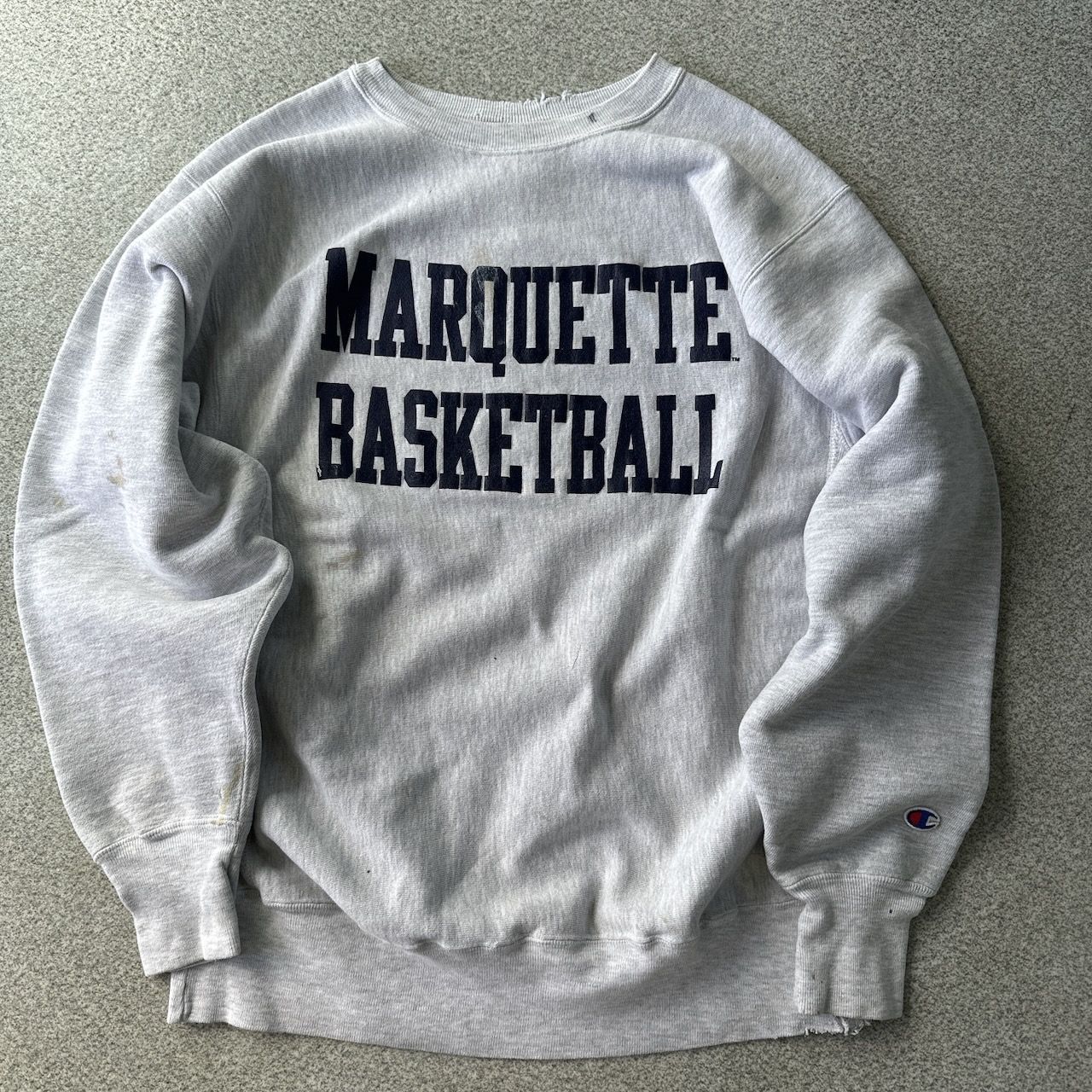 Champion Reverse Weave トレーナー XL 90s USA製 90s Champion Reverse Weave Sweatshirt 紺 XL
