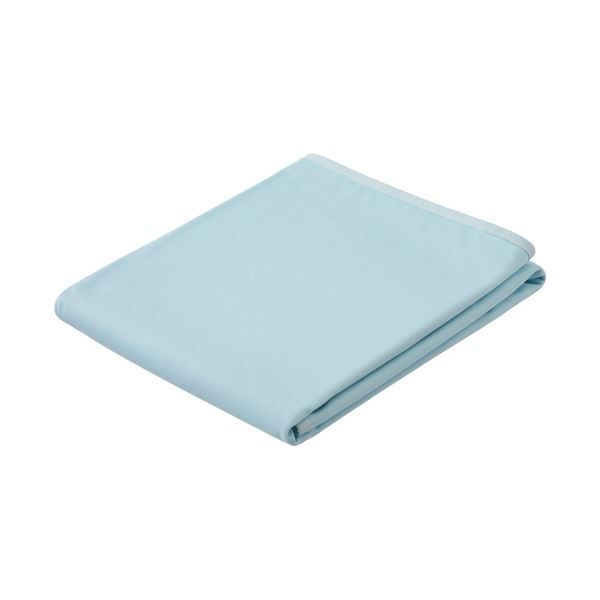 まとめ オーミケンシスムース生地防水シーツ 抗菌加工 ブルー SKS90145-BL 1枚 ×5セット