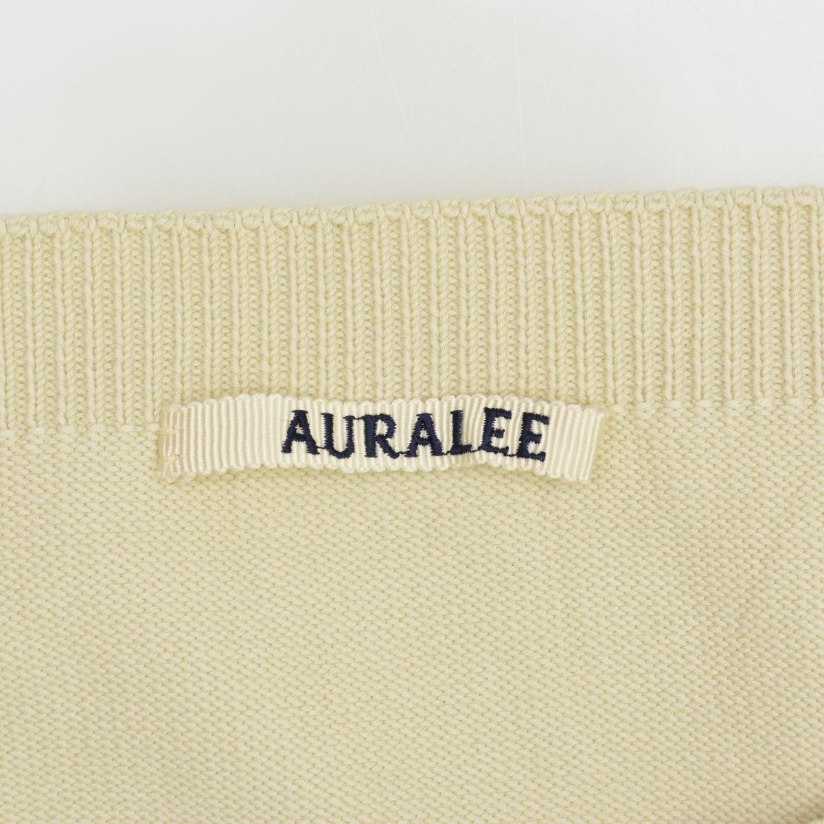 AURALEE】22SS A22SB02AD DRY COTTON KNIT BANDEAU チューブ
