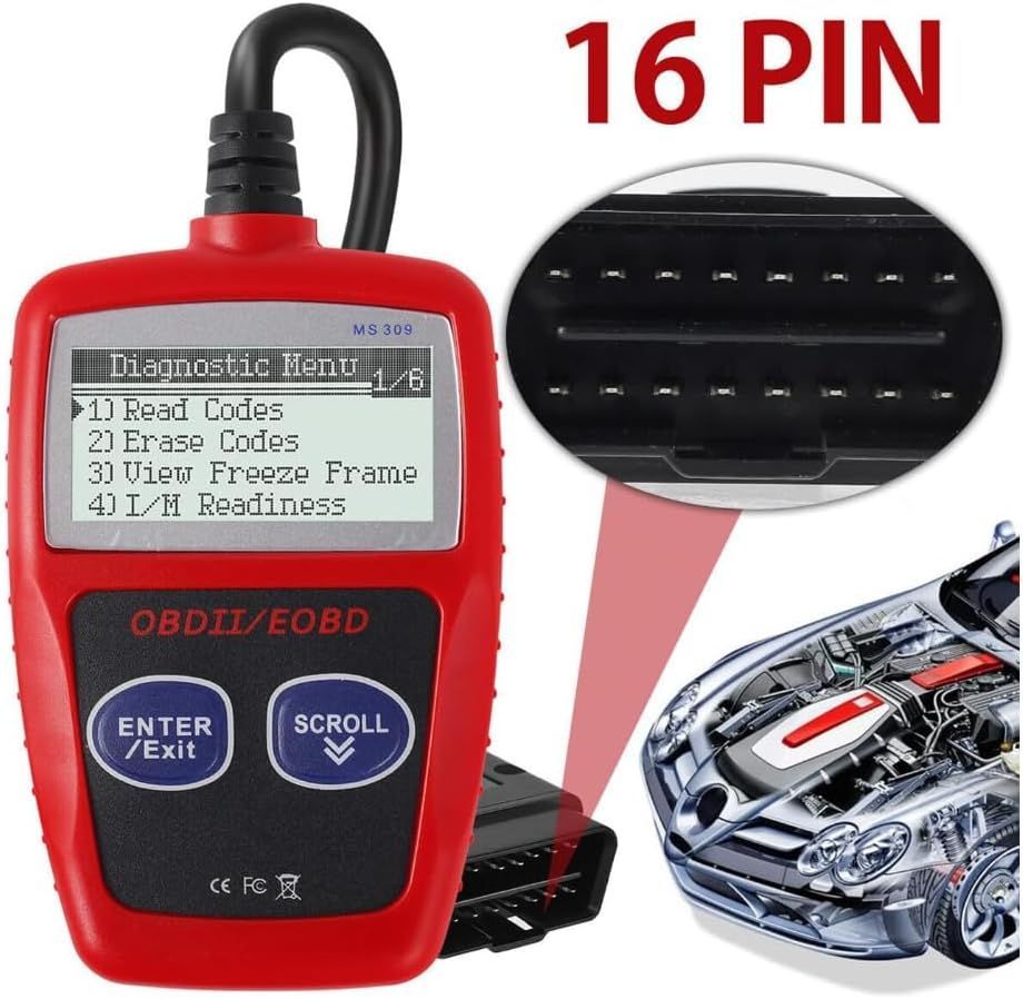 OBD2診断機 車用 故障診断機 チェックエンジンライト 日本語表示