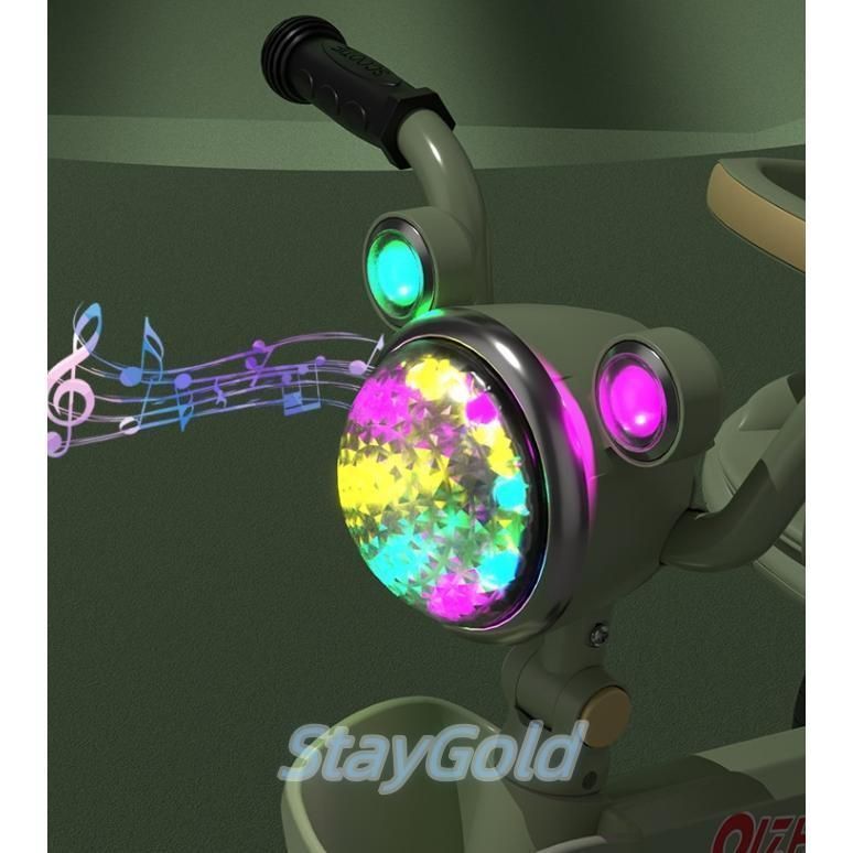 子供用三輪車 乗用玩具 三輪車 折りたたみ キッズバイク 手押し棒付き 日よけ付 1歳から5歳までの赤ちゃんへのギフト 簡単な取り付け 自転 WWW_GEBZETESISAT_COM_TR