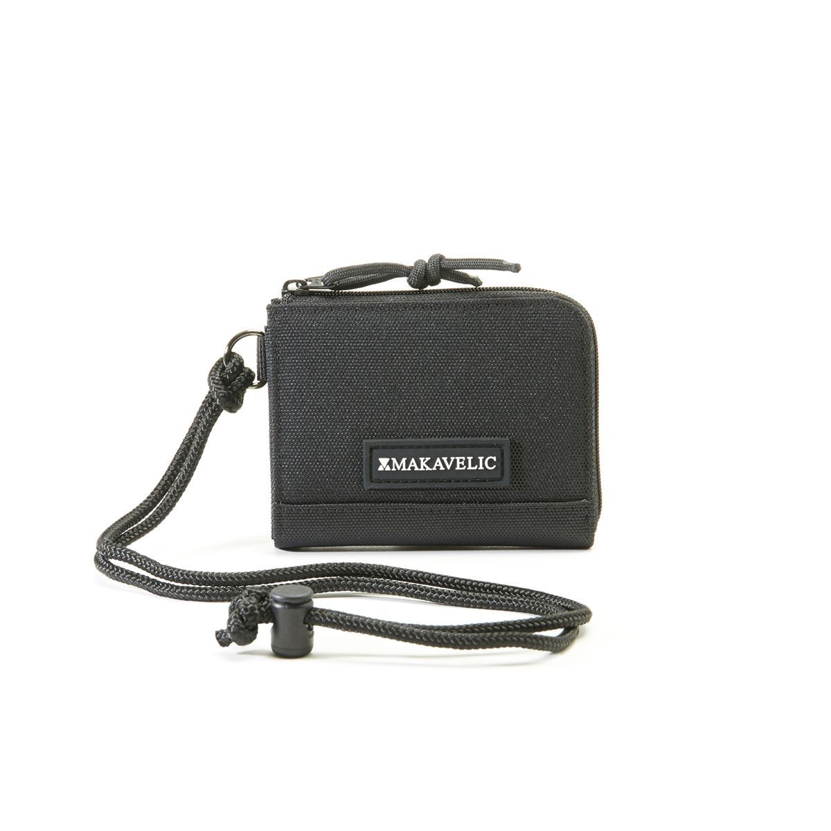 マキャベリック 二つ折り財布 SMALL GOODS MAKAVELIC NECKSTRAP MINI WALLET 3122-30802 BLACK