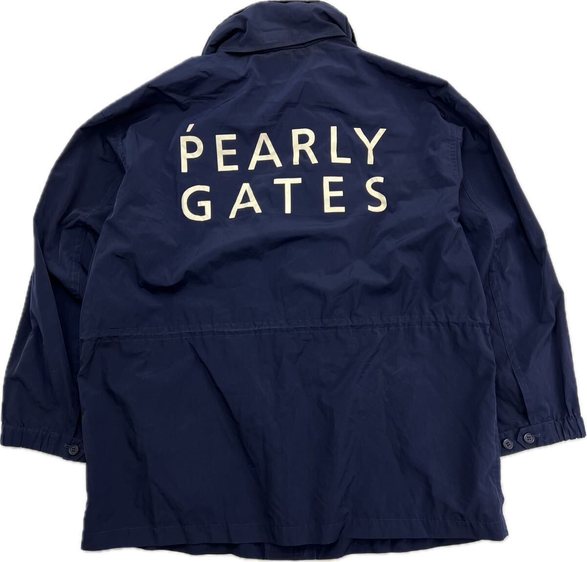 PEARLY GATES ☆ 両面 ロゴ 裏メッシュ◎ ナイロン コーチ PEARLY GATES ☆ 両面 ロゴ 裏メッシュ◎ ナイロン コーチ