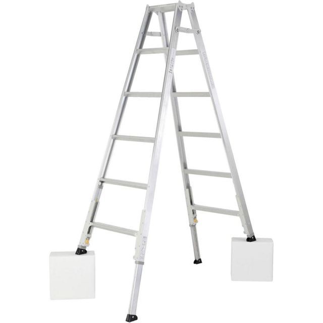 ALINCO アルインコ 伸縮脚付 脚立 KARU KARU-210 伸縮脚立 ダブルロック はしご 脚立 軽量 脚立