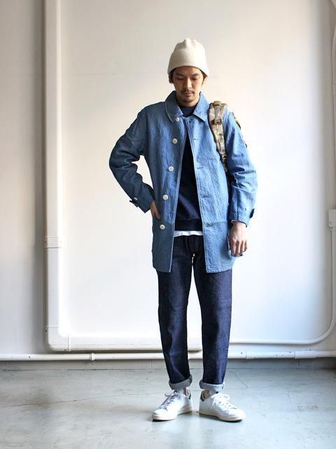 美品 KATO’ カトー ステンカラーショートコート ロングシャツ M 美品 KATO' カトー ステンカラーショートコート ロングシャツ M