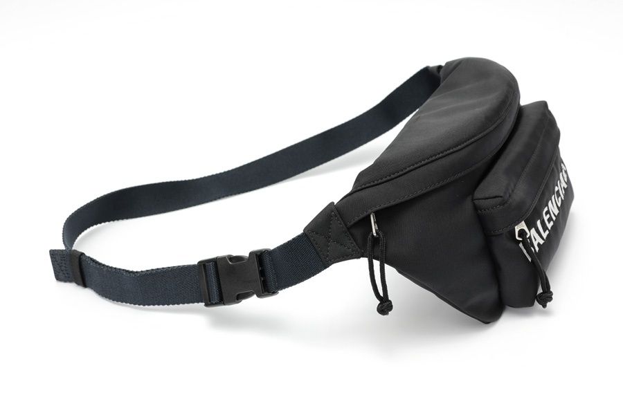 BALENCIAGA バレンシアガ WHEEL ウィール ロゴプリント ベルトバッグ